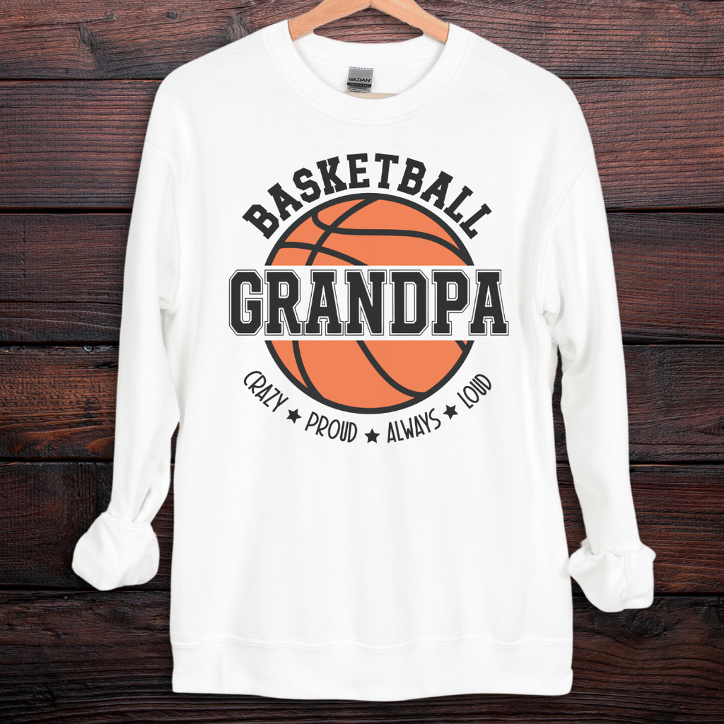 Basketball Grandpa Sweatshirt