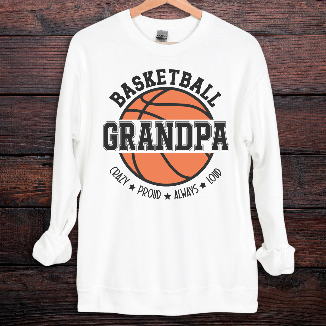 Basketball Grandpa Sweatshirt