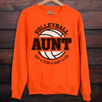 Volleyball Aunt Sweatshirt