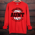 Volleyball Aunt Sweatshirt