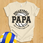 Volleyball Papa T-Shirt