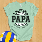 Volleyball Papa T-Shirt