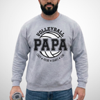 Volleyball Papa Sweatshirt