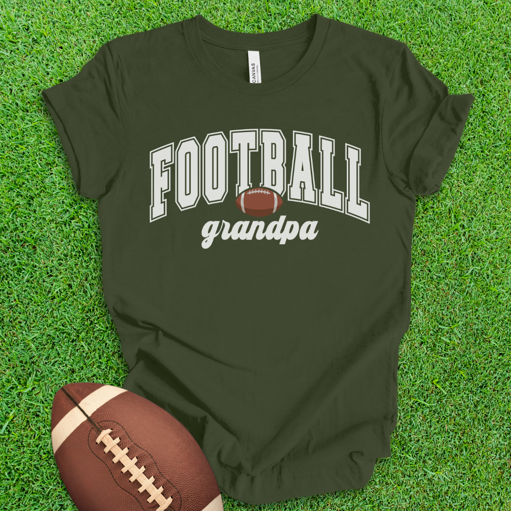 Football Grandpa T-Shirt