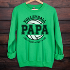 Volleyball Papa Sweatshirt