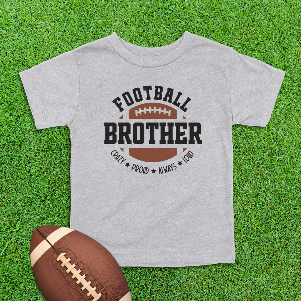Football Brother Toddler Shirt