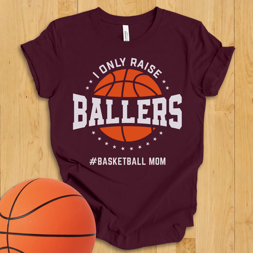 Ballers Basketball Mom T-Shirt