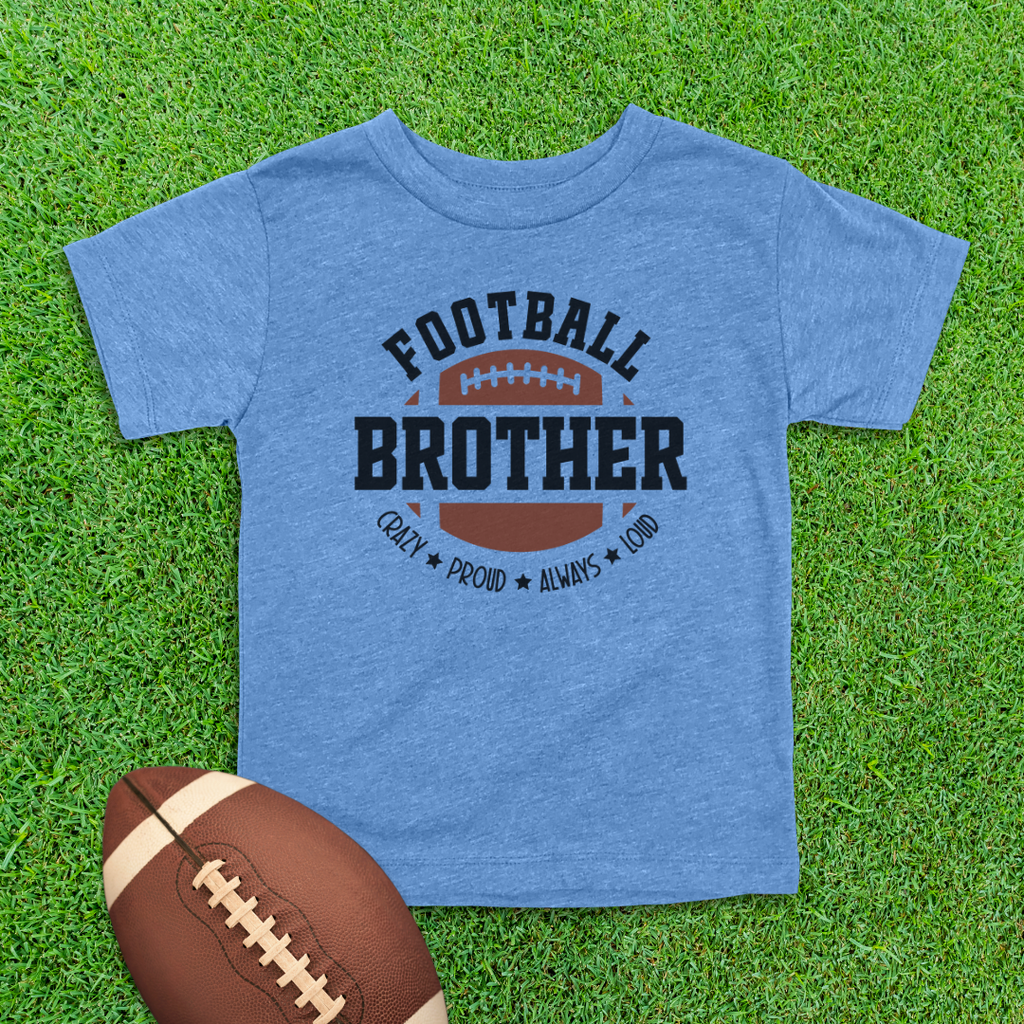 Football Brother Toddler Shirt