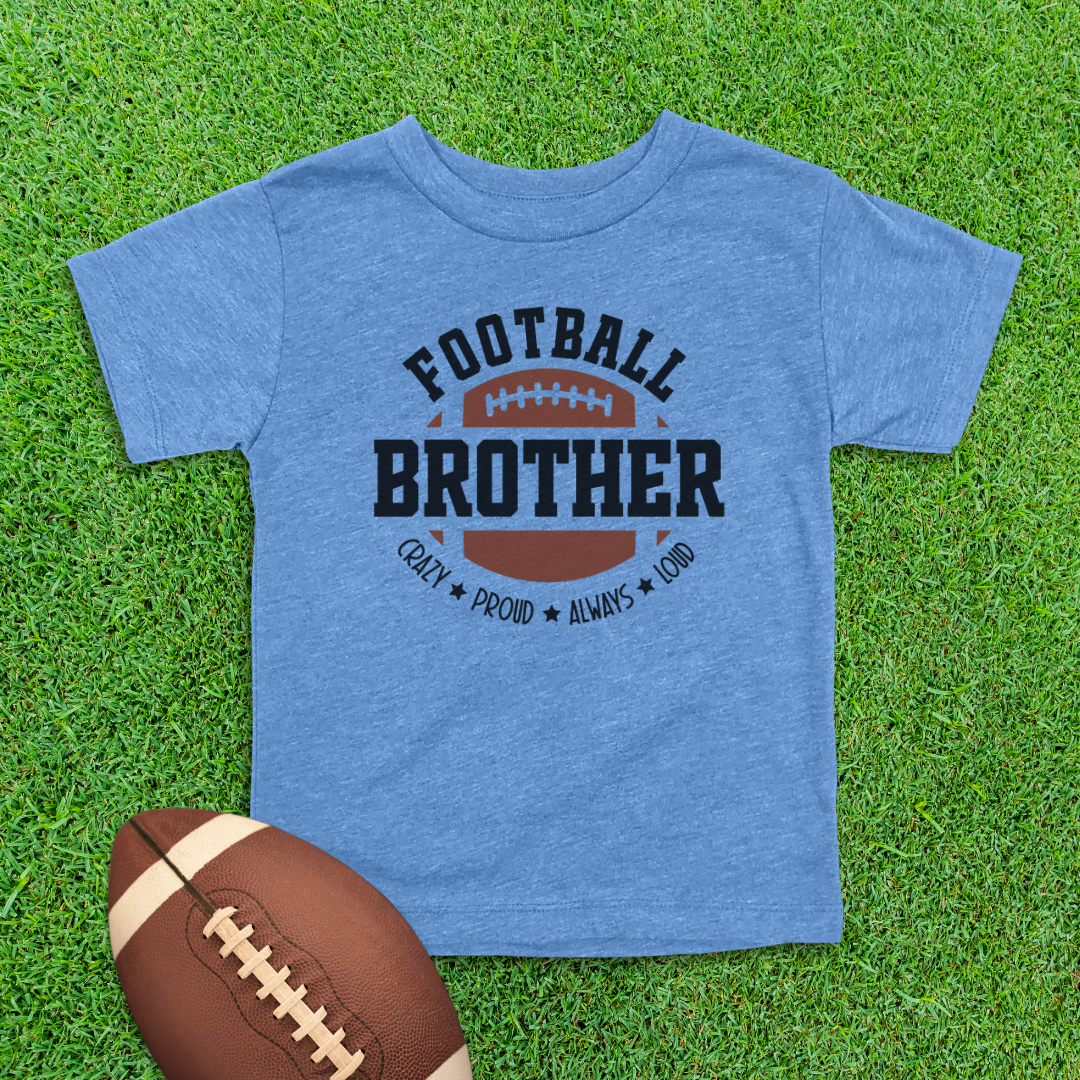 Football Brother Toddler Shirt