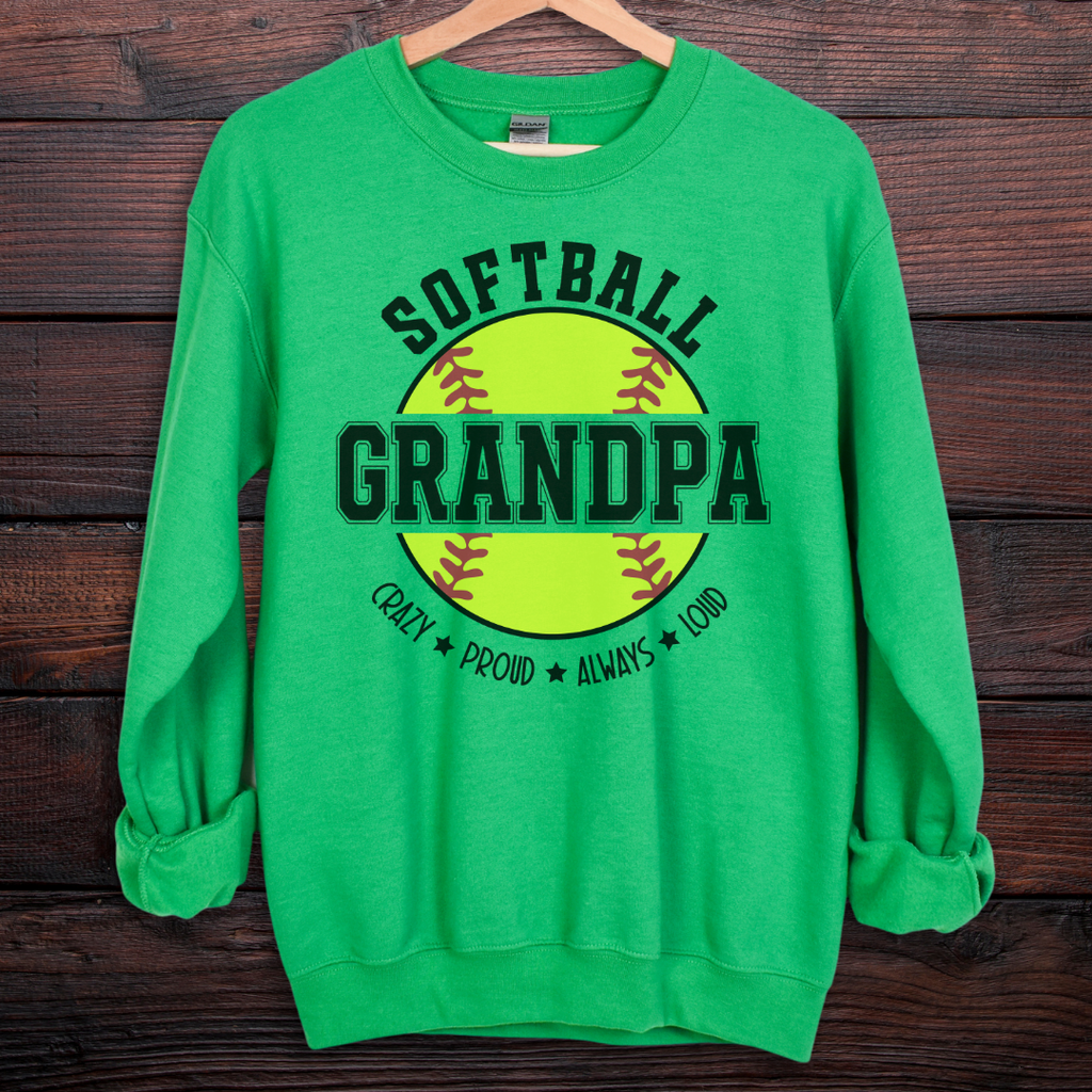Softball Grandpa Sweatshirt