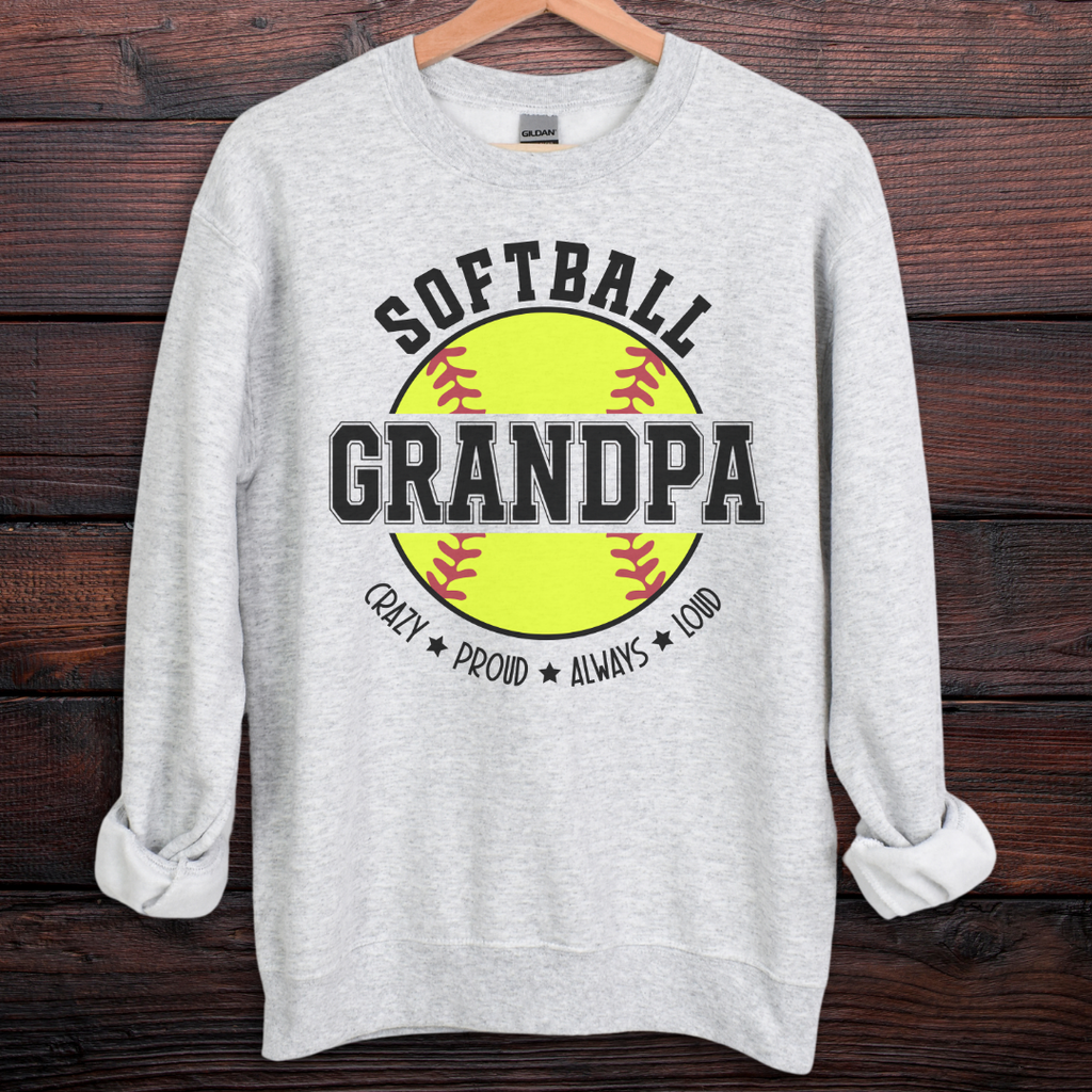 Softball Grandpa Sweatshirt