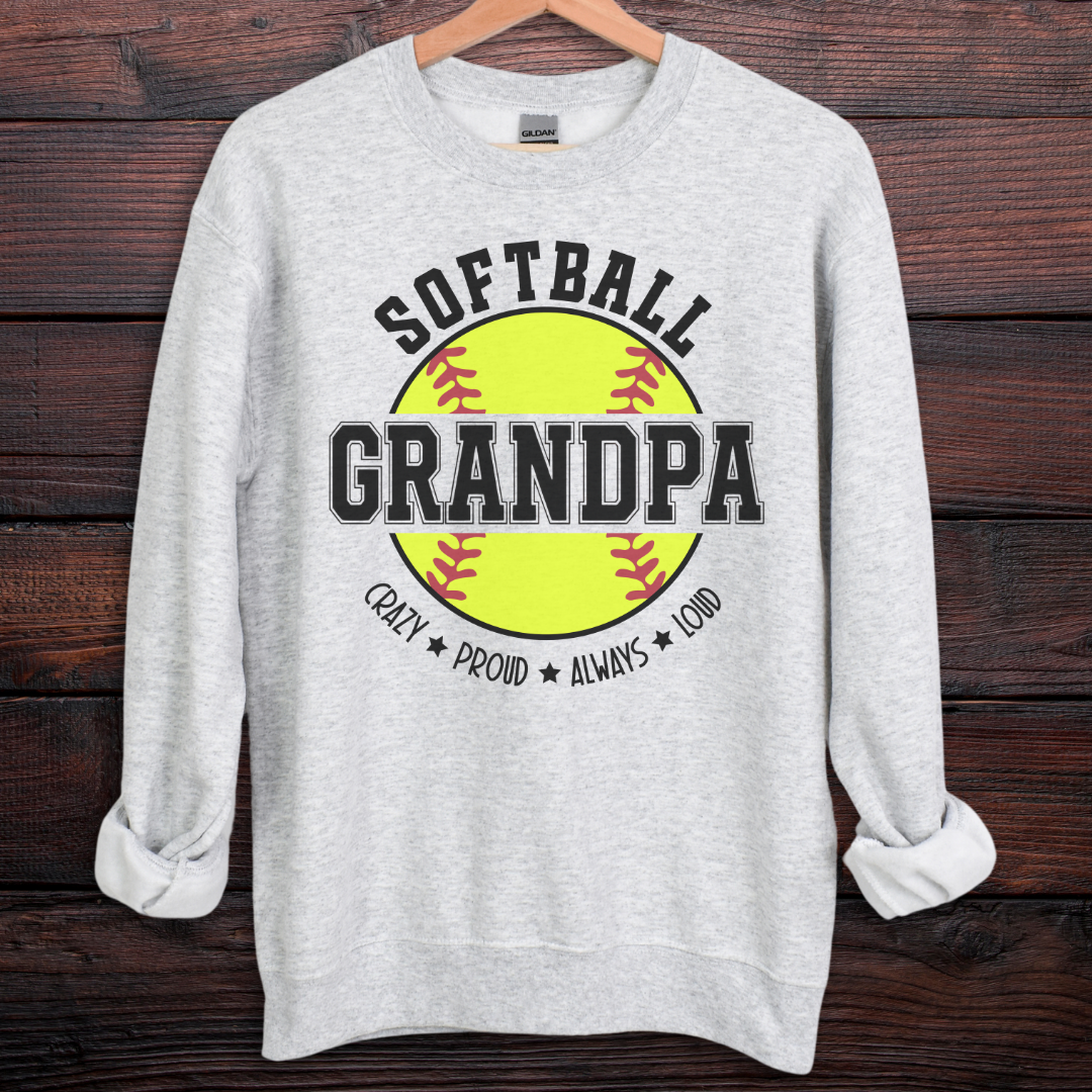 Softball Grandpa Sweatshirt