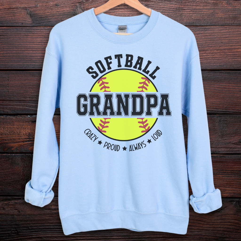 Softball Grandpa Sweatshirt