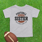Football Sister Toddler Shirt