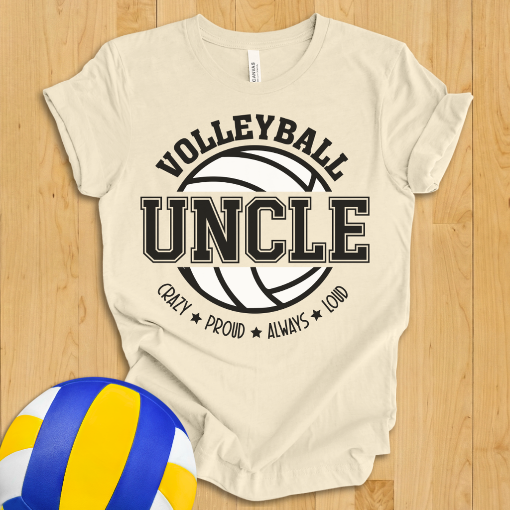 Volleyball Uncle T-Shirt