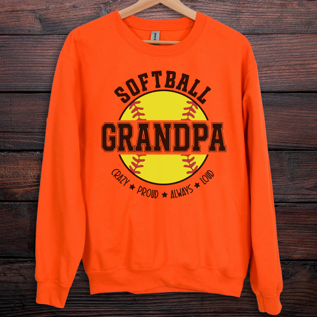 Softball Grandpa Sweatshirt