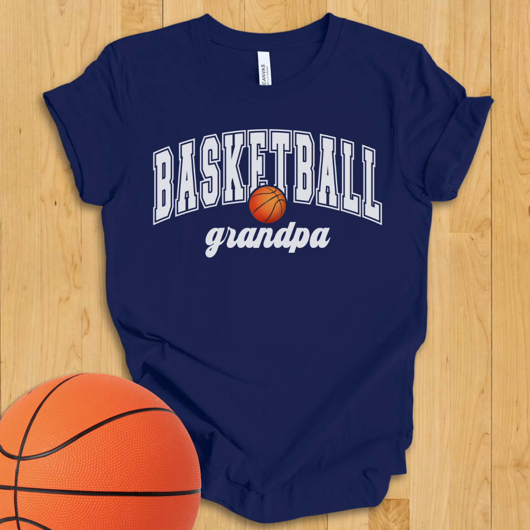 Basketball Grandpa T-Shirt