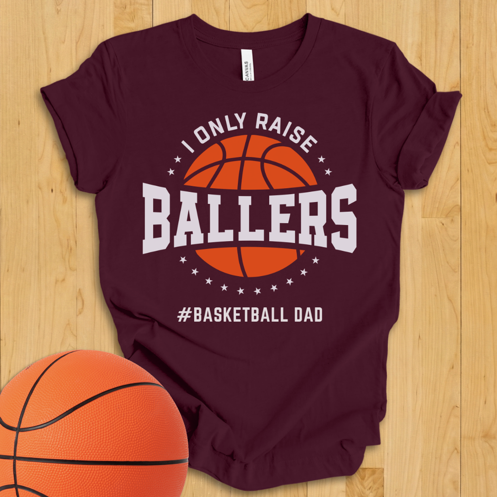 Ballers Basketball Dad T-Shirt