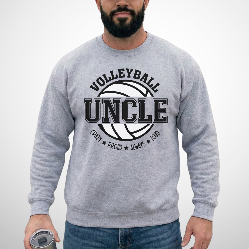 Volleyball Uncle Sweatshirt