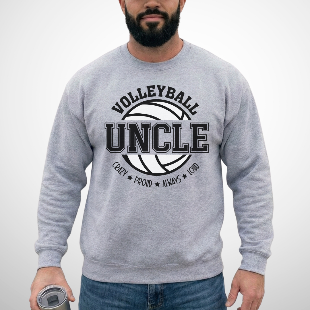 Volleyball Uncle Sweatshirt