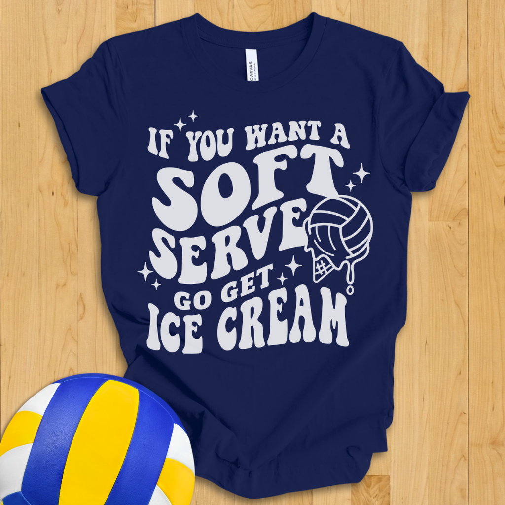 Soft Serve Volleyball T-Shirt