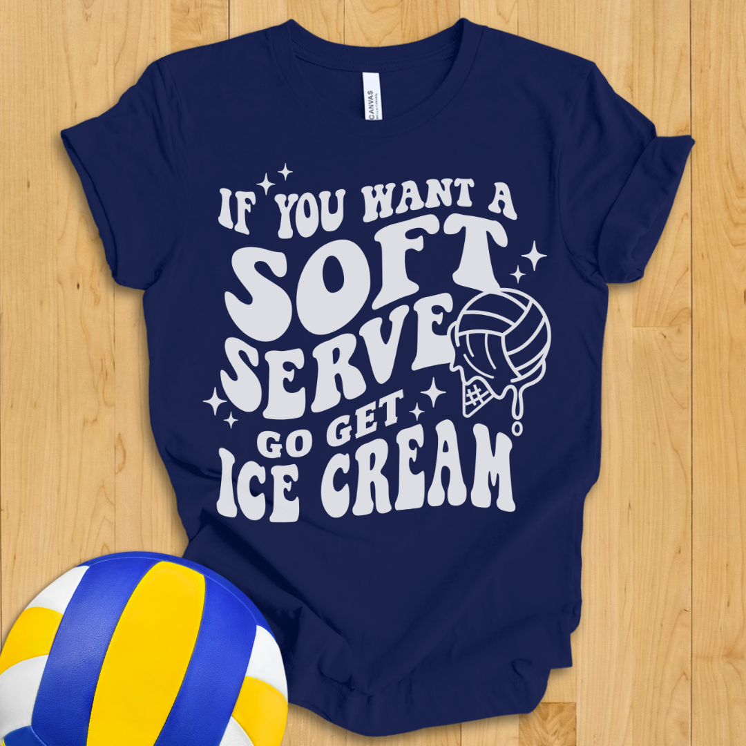 Soft Serve Volleyball T-Shirt