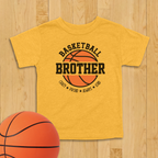 Basketball Brother Toddler Shirt