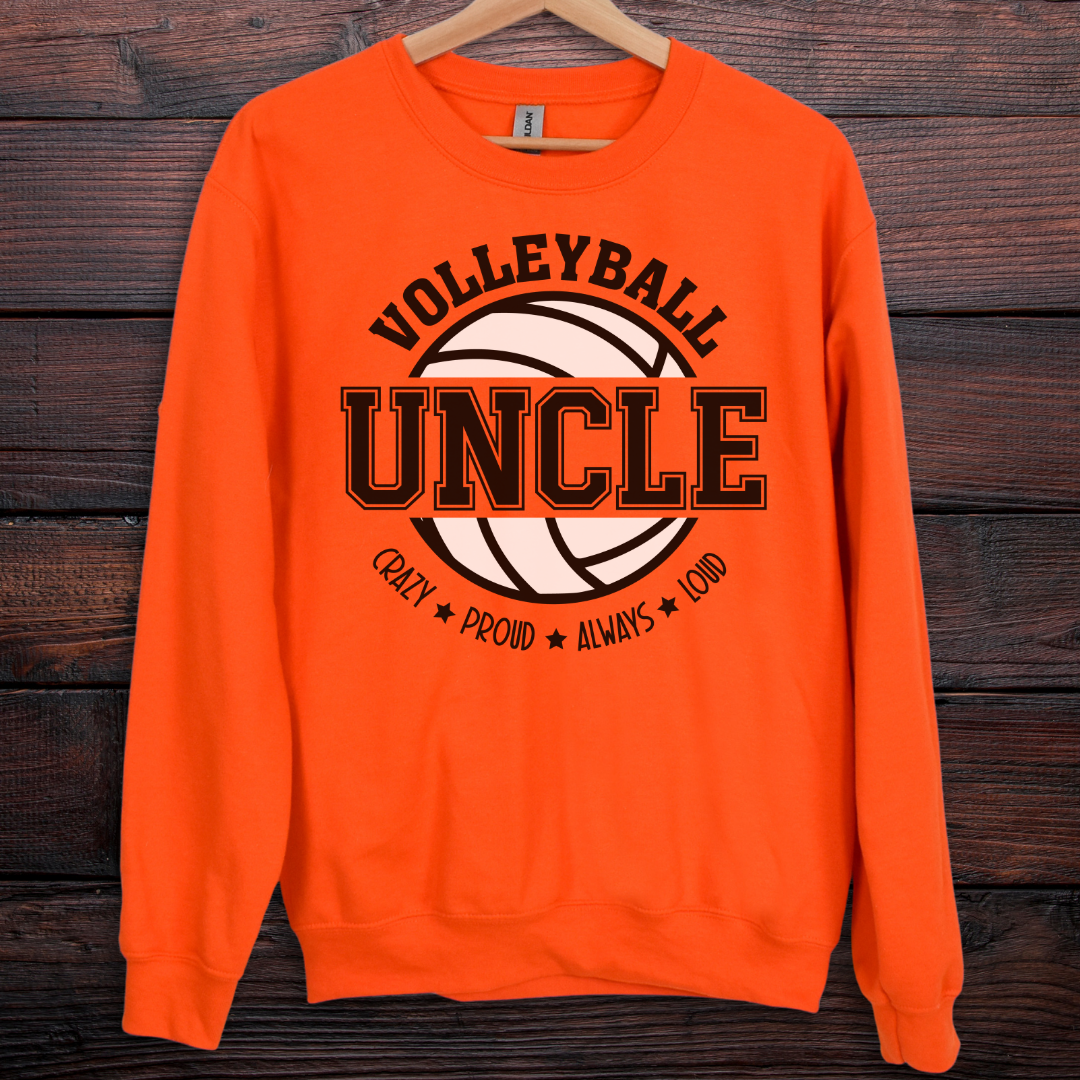 Volleyball Uncle Sweatshirt