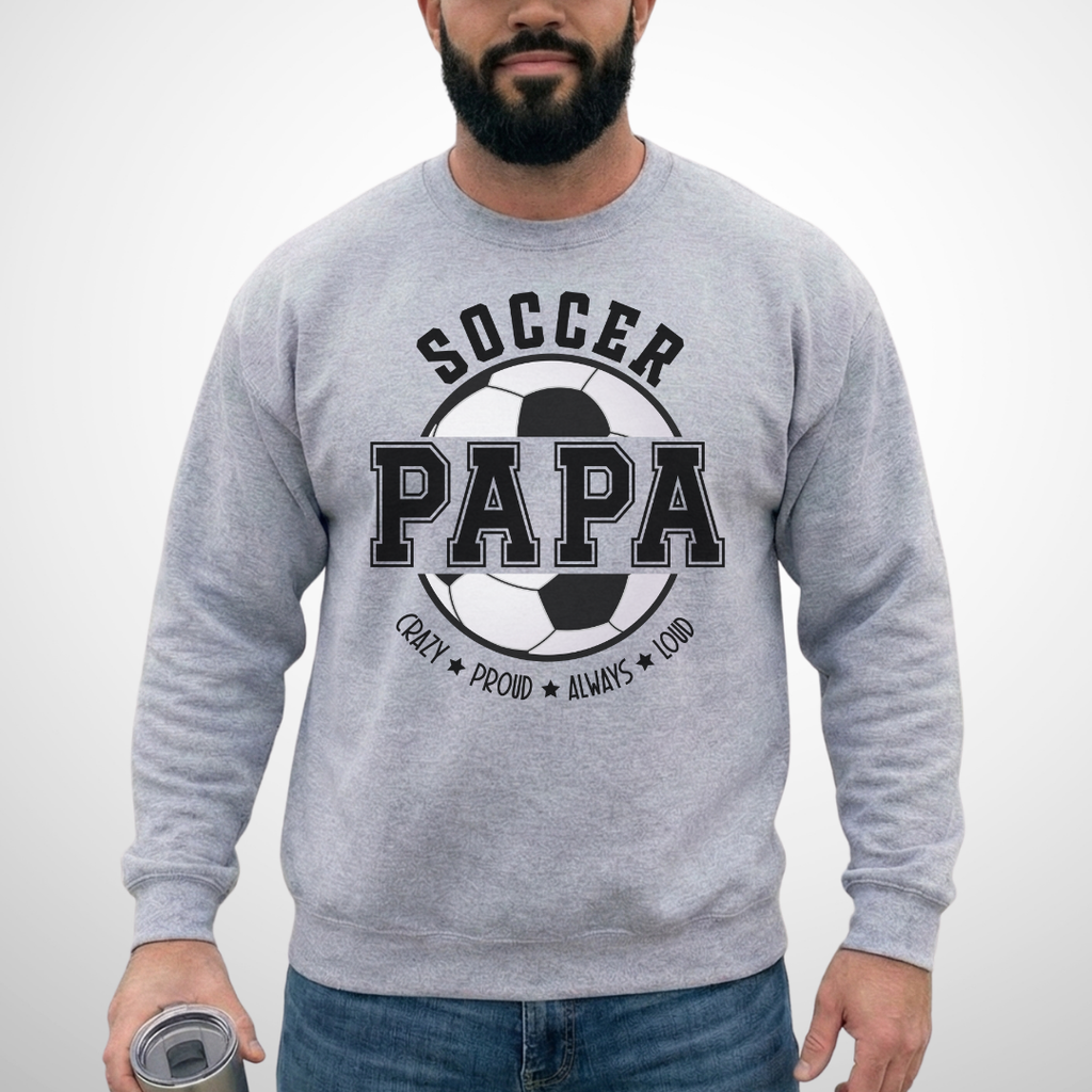 Soccer Papa Sweatshirt