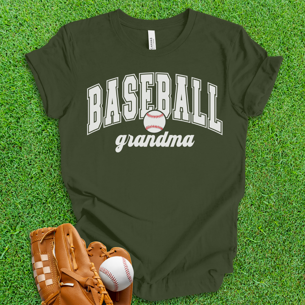Baseball Grandma T-Shirt
