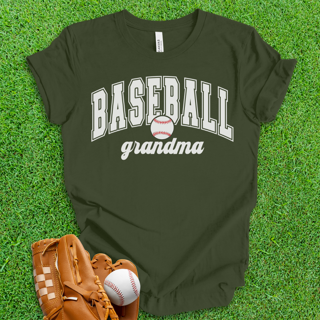 Baseball Grandma T-Shirt