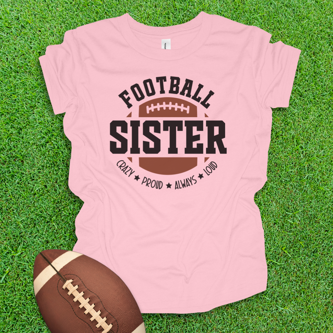 Football Sister Youth Shirt