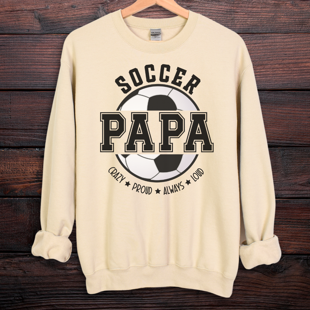 Soccer Papa Sweatshirt