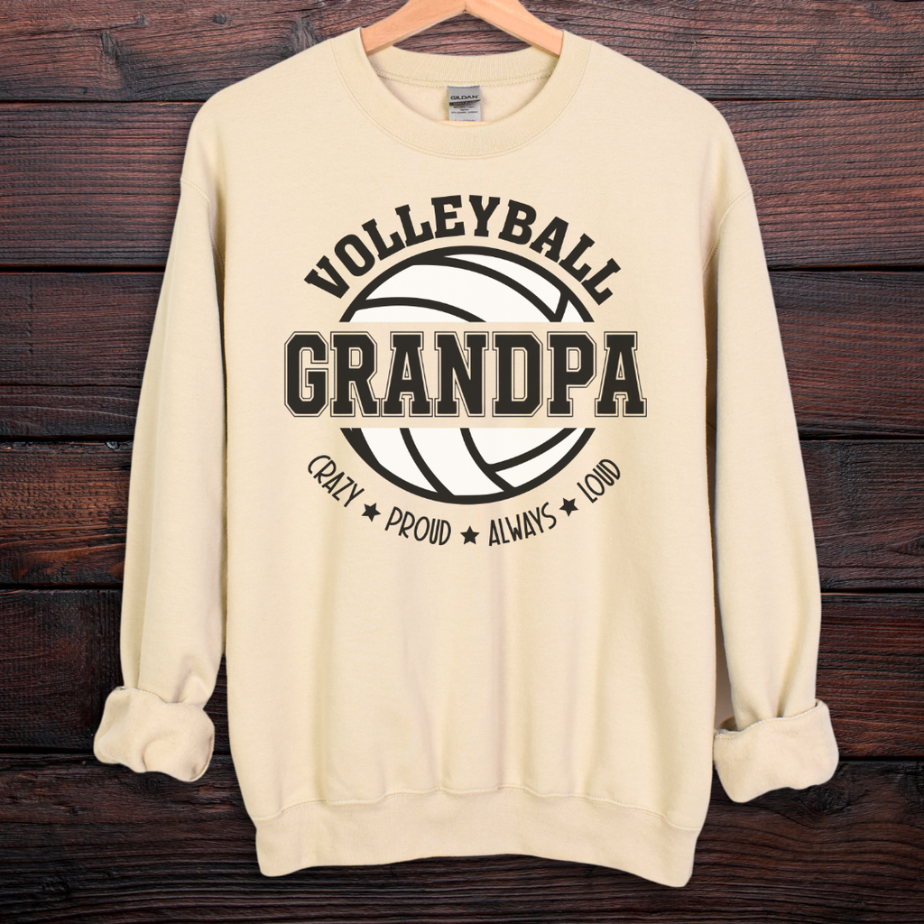 Volleyball Grandpa Sweatshirt