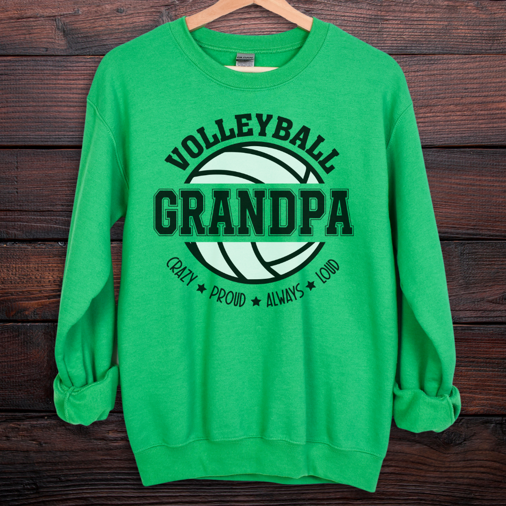Volleyball Grandpa Sweatshirt