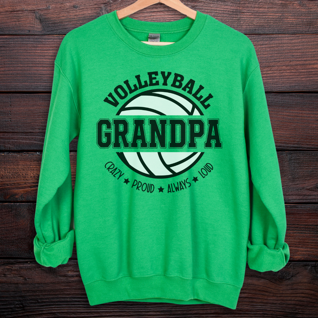 Volleyball Grandpa Sweatshirt