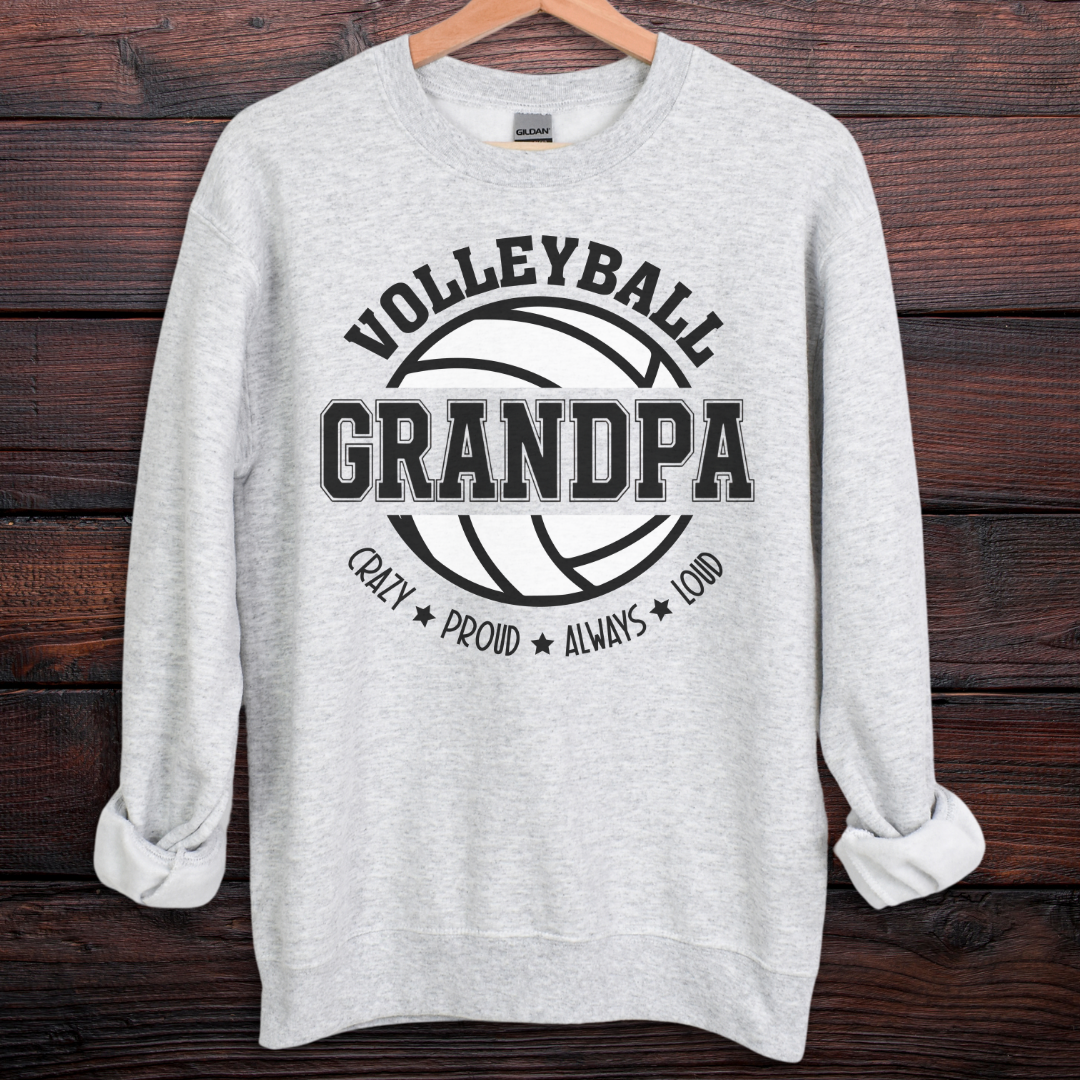Volleyball Grandpa Sweatshirt