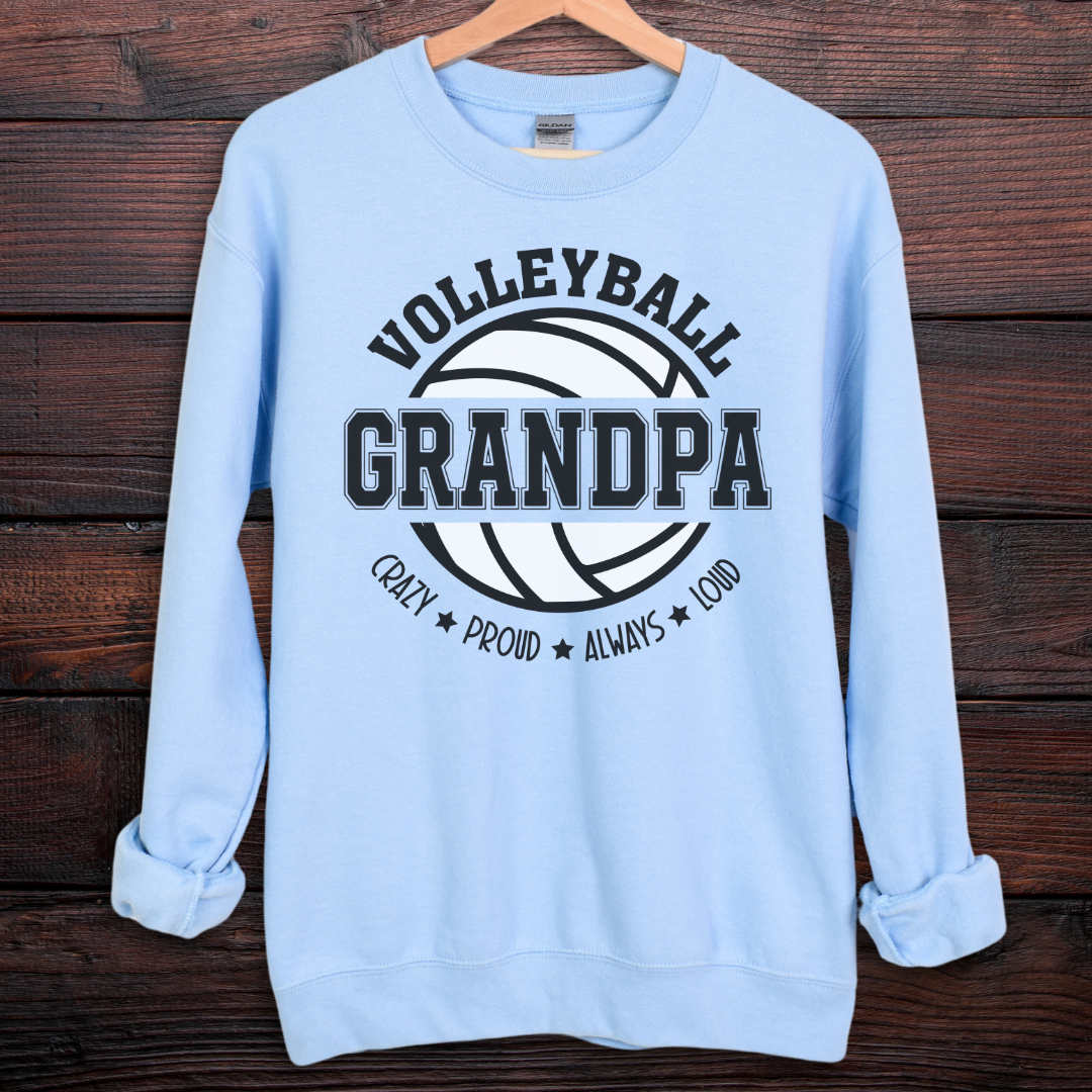 Volleyball Grandpa Sweatshirt