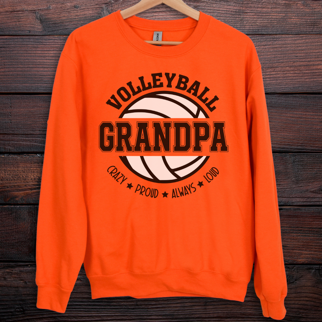 Volleyball Grandpa Sweatshirt