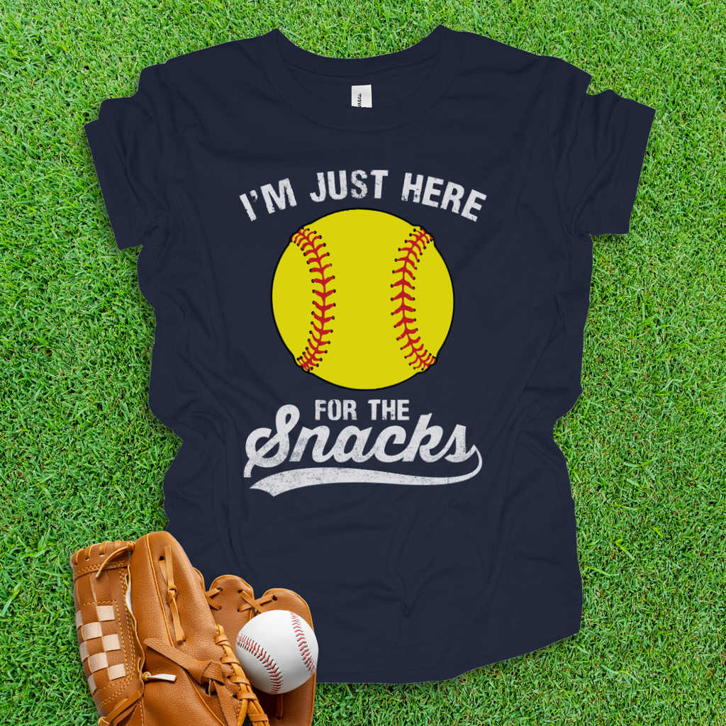 Snacks Softball Youth Shirt