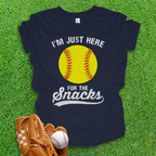 Snacks Softball Youth Shirt