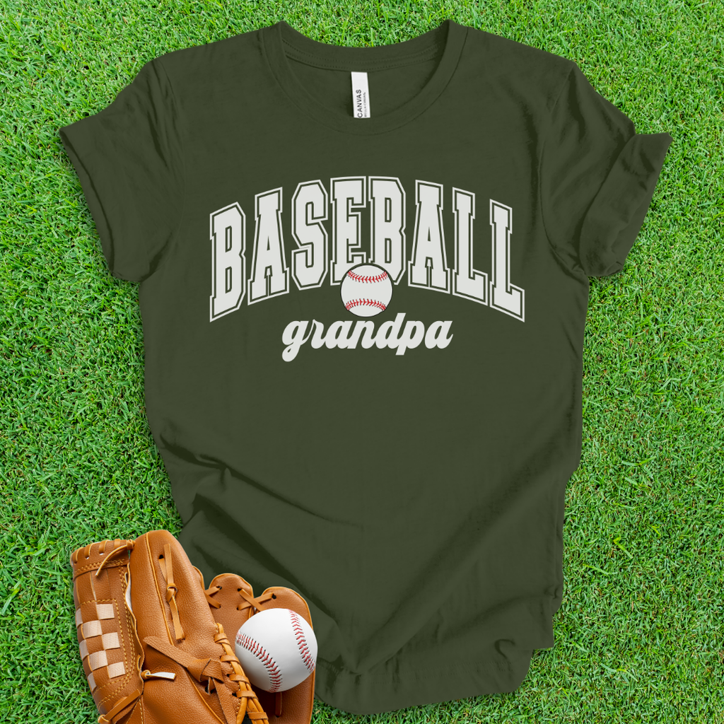 Baseball Grandpa T-Shirt
