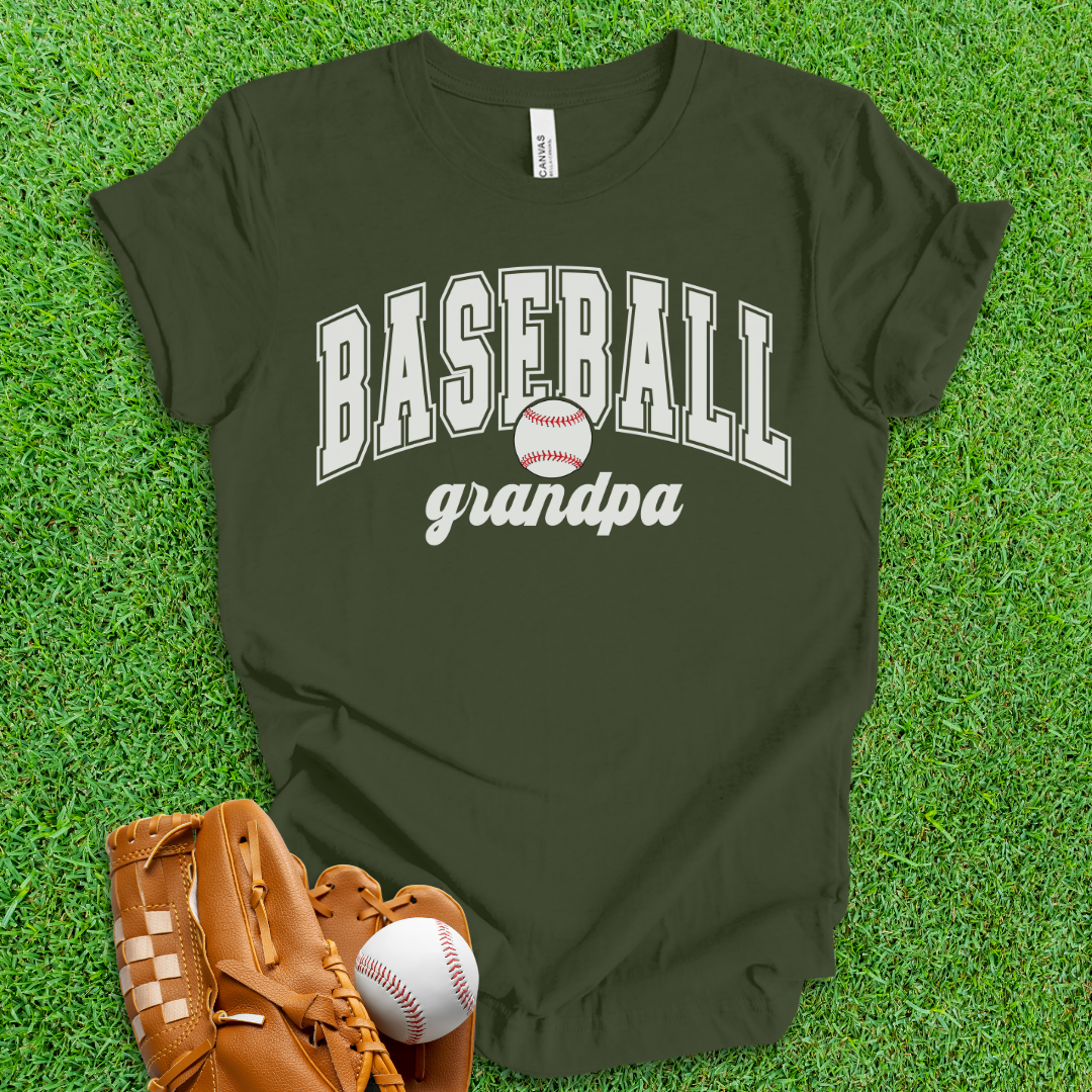 Baseball Grandpa T-Shirt