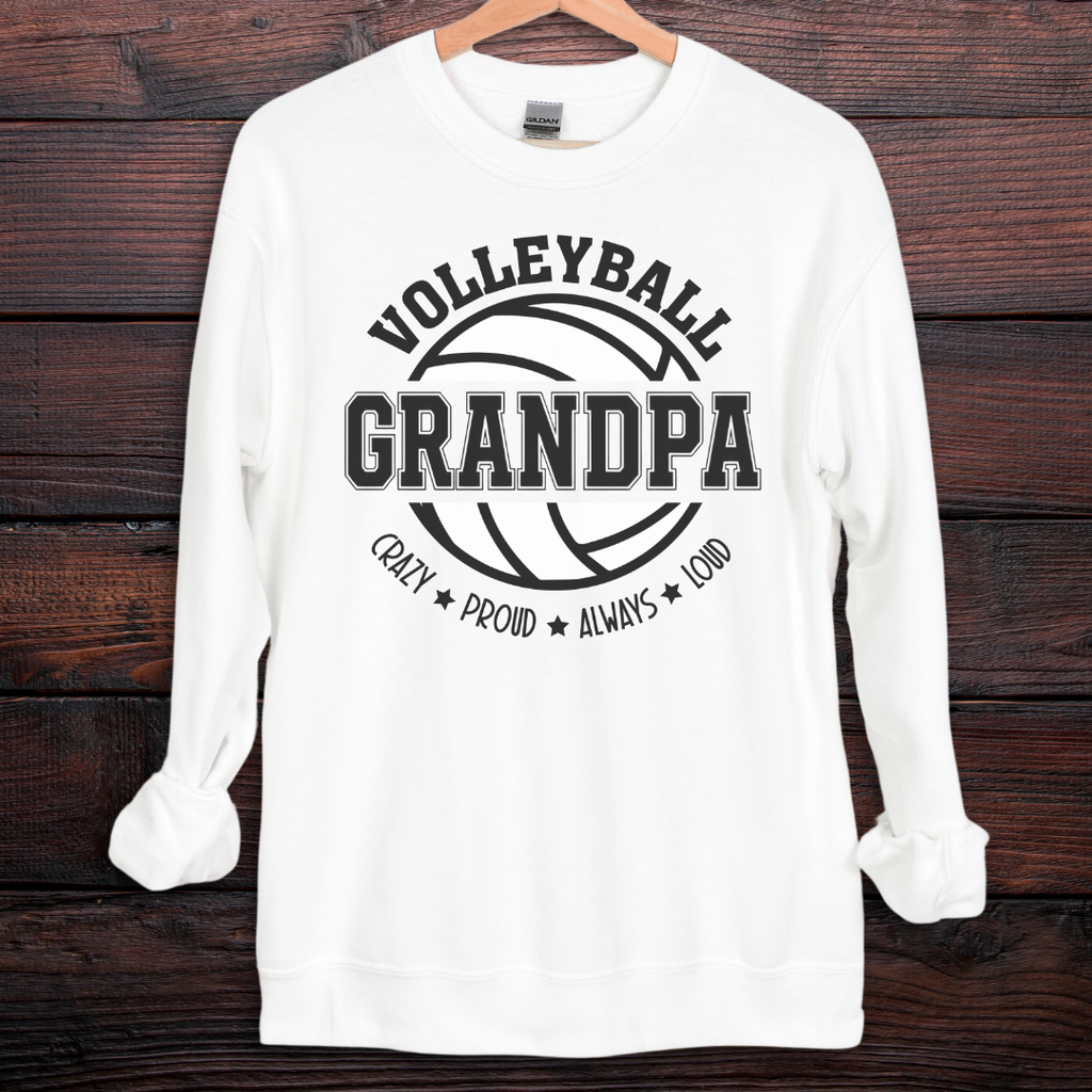 Volleyball Grandpa Sweatshirt