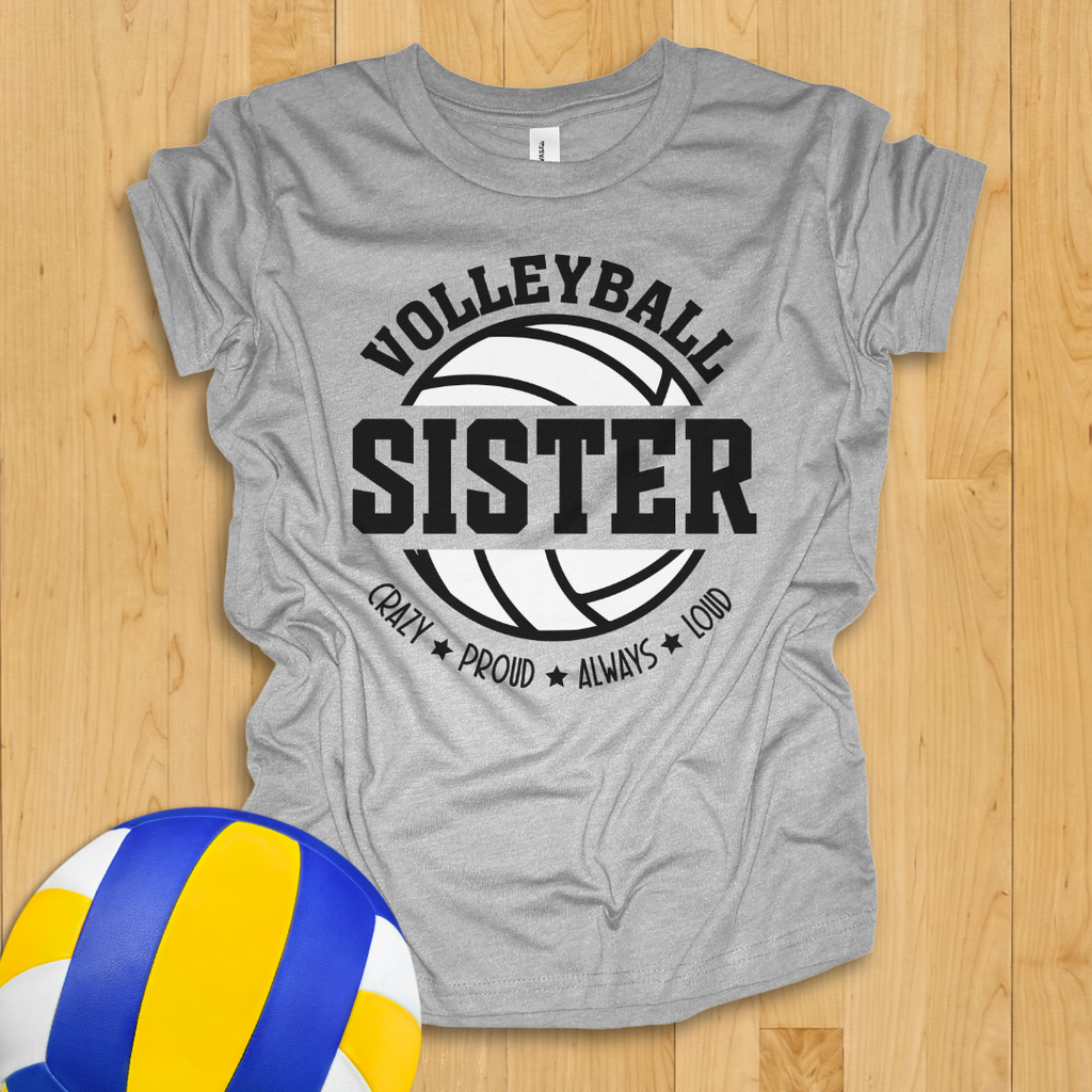 Volleyball Sister Youth Shirt