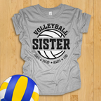 Volleyball Sister Youth Shirt
