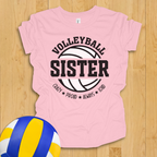 Volleyball Sister Youth Shirt