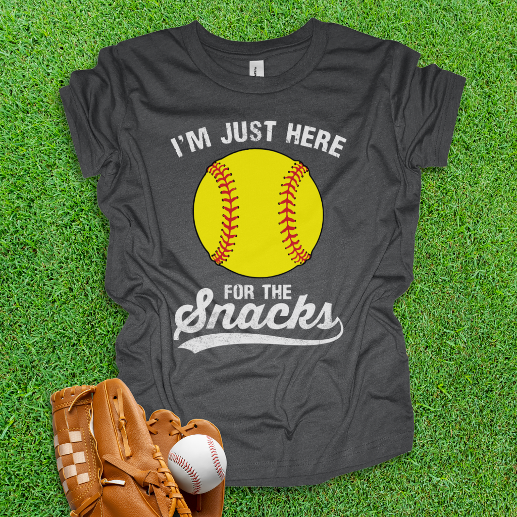 Snacks Softball Youth Shirt